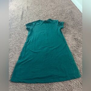 2 FOR $20 Oodji Ultra Green Short Sweatshirt Dress Pullover A Line Mini S M